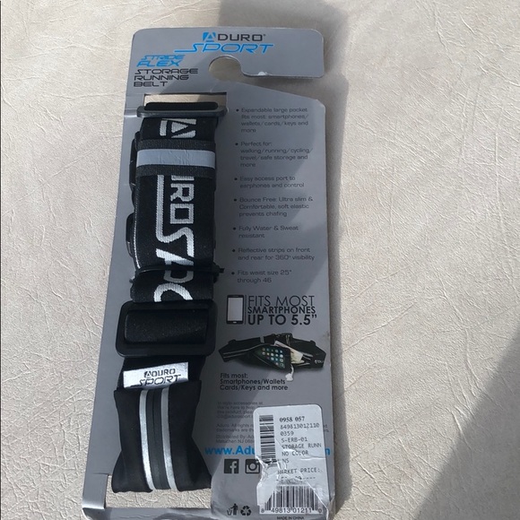 STORAGE RUNNING BELT - Picture 2 of 6